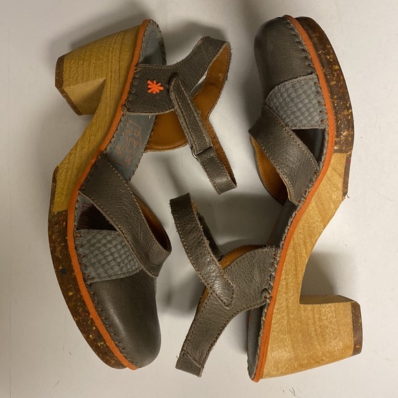 Art Amsterdam Heeled Sandal Shoes Size 41 - Picture 6 of 17